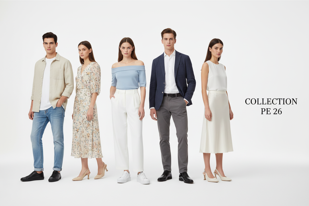 Banner Collection PE 26 con prodotti LaScarpaShop