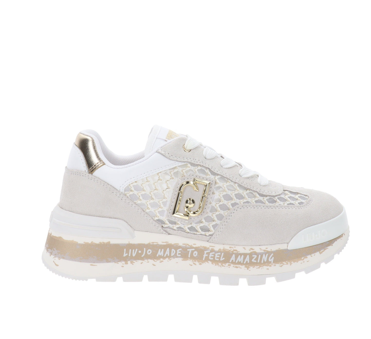 Liu Jo - Women's Sneakers in Leather and Fabric