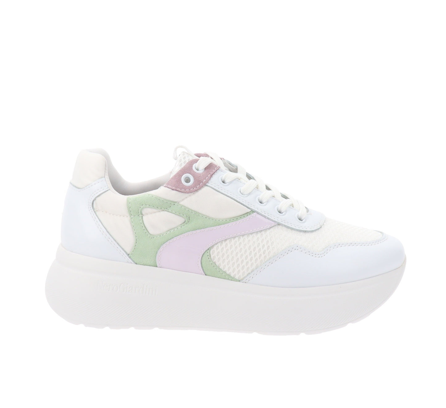 NeroGiardini - Women's Sneakers in Leather and Fabric