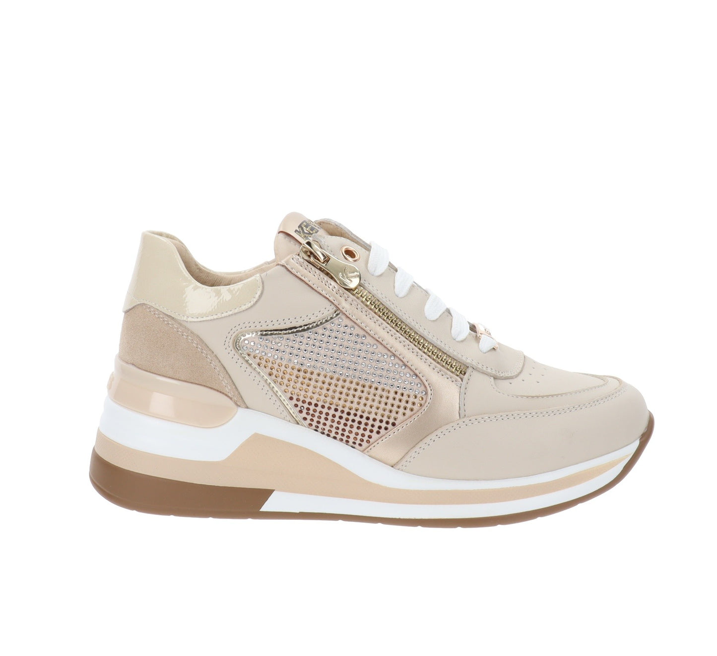 Keys - Women's Leather Sneakers