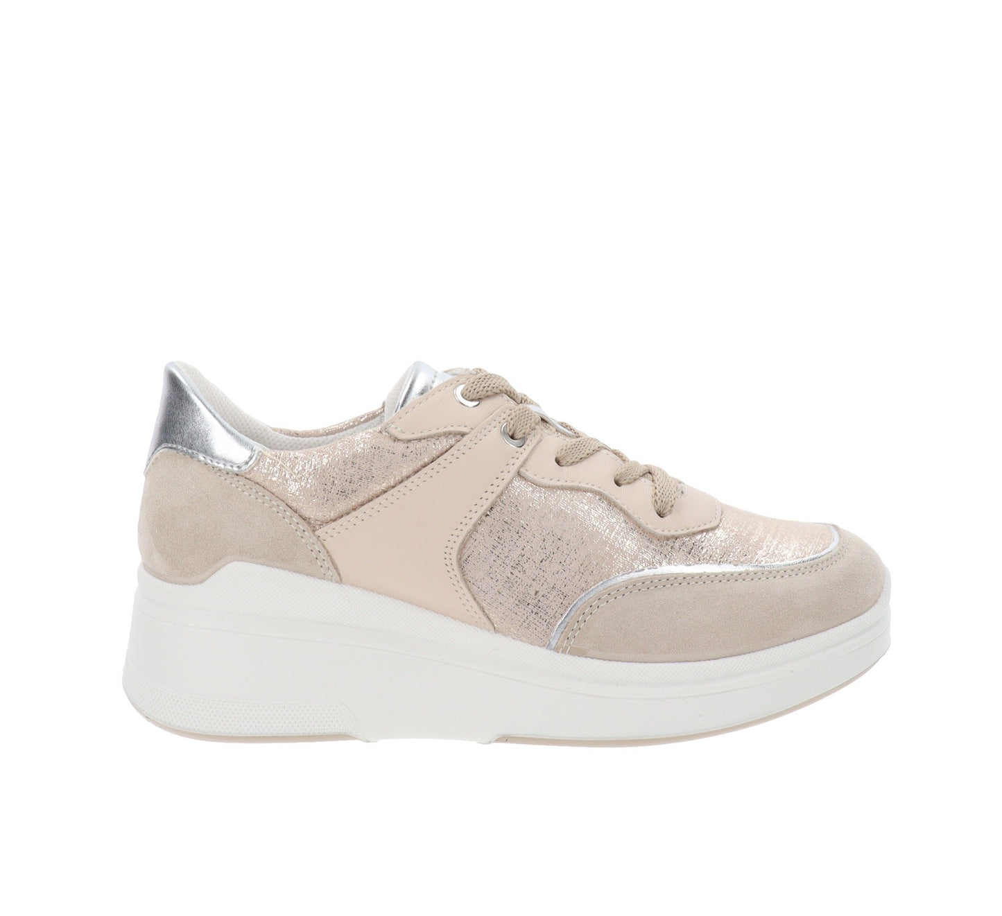 Igi&amp;Co - Women's Sneakers in Leather and Fabric