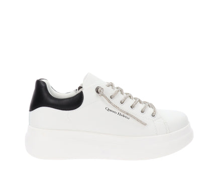 Queen Helena - Women's Faux Leather Sneakers