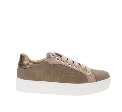 4US - Women's Leather Sneakers