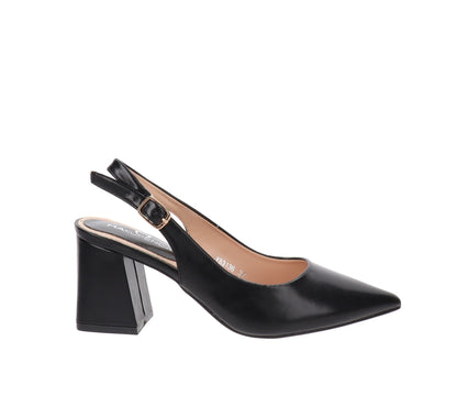 Makupenda - Women's Faux Leather Heels