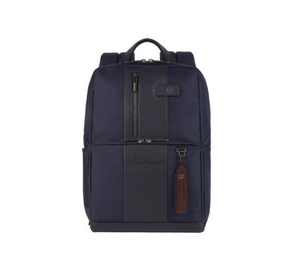 Piquadro - Men's Backpack in Leather and Fabric