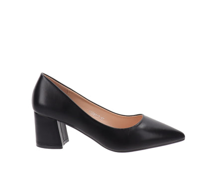 Makupenda - Women's Faux Leather Heels