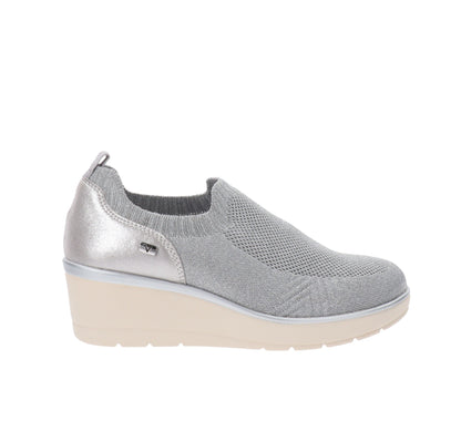 Valleverde - Women's Sneakers in Leather and Fabric