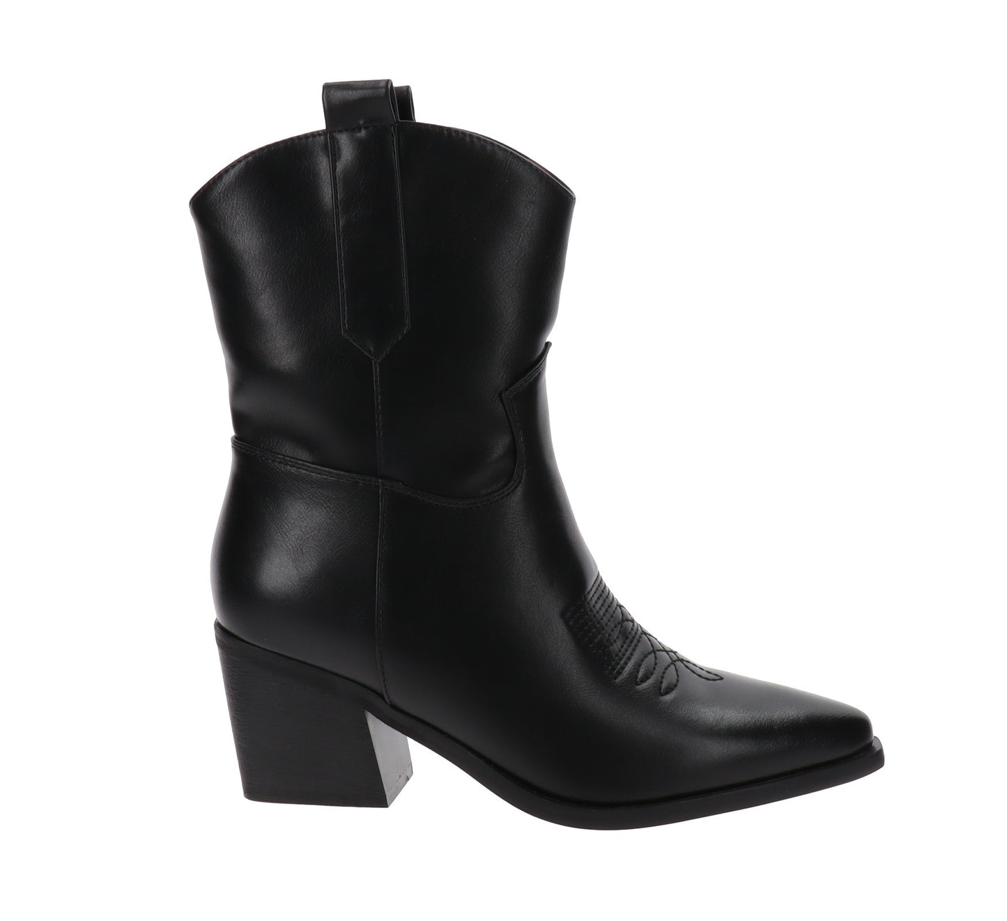 Makupenda - Women's Faux Leather Ankle Boots