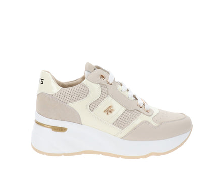 Keys - Women's Leather Sneakers