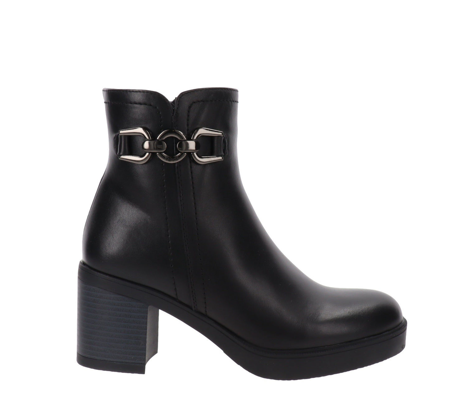 Keys - Women's Leather Ankle Boots